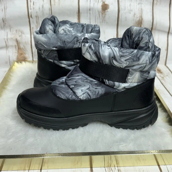 UGG Waterproof Yose Puff Marble Drytech Uggplush Boots - Picture 9 of 15